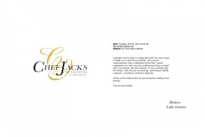 Chef Jack's Catering Reviews