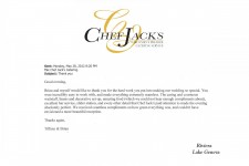 Chef Jack's Catering Reviews